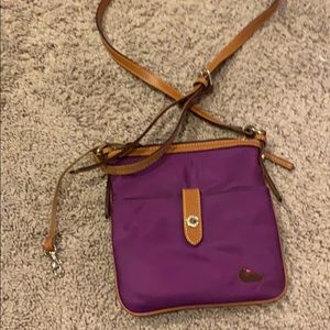Dooney & Bourke purple cross body